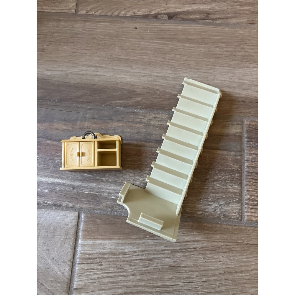 Sylvanian Families Calico Critters Luxury Townhome Staircase Sink Cabinet Parts